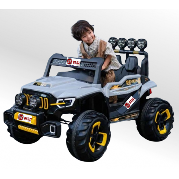 Carro Elétrico Jipe Elétrico Infantil 2 lugares 12V 4 Motores com Sons e Luzes BARZI MOTORS