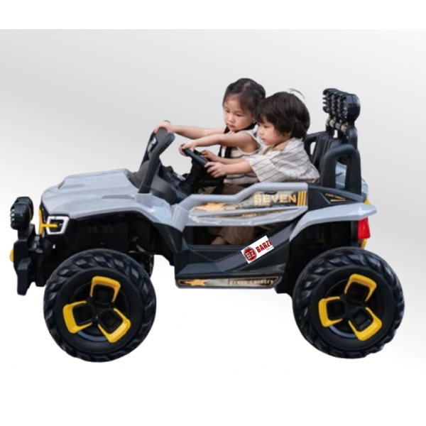 Carro Elétrico Jipe Elétrico Infantil 2 lugares 12V 4 Motores com Sons e Luzes BARZI MOTORS