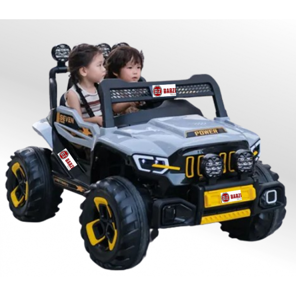 Carro Elétrico Jipe Elétrico Infantil 2 lugares 12V 4 Motores com Sons e Luzes BARZI MOTORS