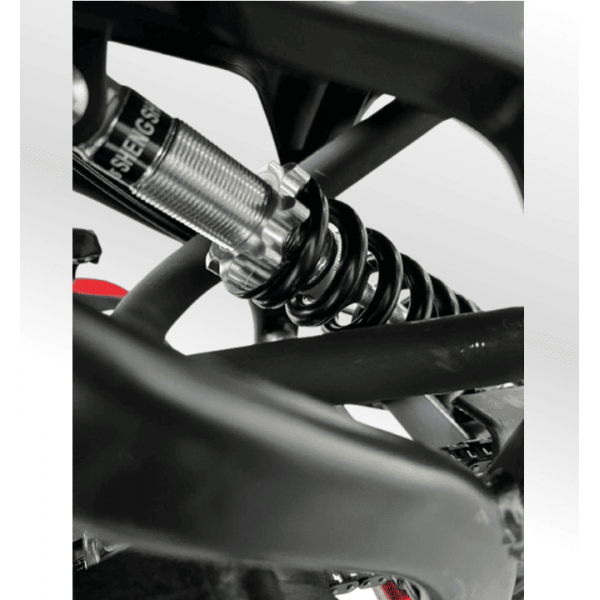 Mini Moto Cross Trilha 49cc BZ Monster Partida a Corda Gasolina Escapamento Duplo a Gasolina com Óleo 2-Tempos BARZI MOTORS 