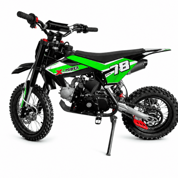 Mini Moto Cross Trilha BZ X 125cc 4-Tempos Automática com Partida Elétrica BARZI MOTORS
