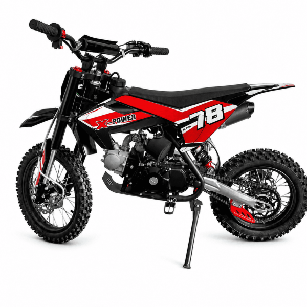 Mini Moto Cross Trilha BZ X 125cc 4-Tempos Automática com Partida Elétrica BARZI MOTORS