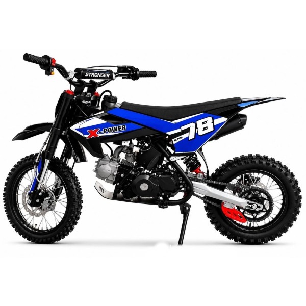 Mini Moto Cross Trilha BZ X 125cc 4-Tempos Automática com Partida Elétrica BARZI MOTORS