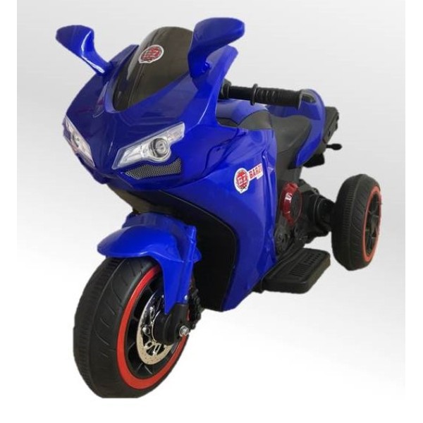 Moto Elétrica Infantil Triciclo Elétrico BZ R6 com Ré, 2 Baterias Músicas e Farol BARZI MOTORS 