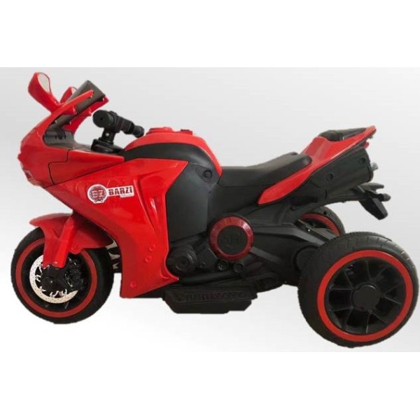 Moto Elétrica Infantil Triciclo Elétrico BZ R6 com Ré, 2 Baterias Músicas e Farol BARZI MOTORS 