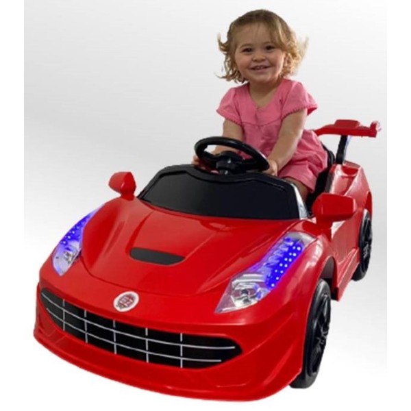 Carro Elétrico Infantil BZ Car com luzes e sons Barzi Motors Brinquedos Elétricos 