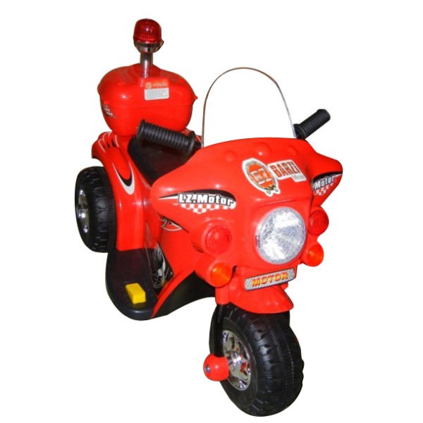 Triciclo Elétrico Infantil BZ Cycle com farol, sons e sirene Brinquedos Elétricos 