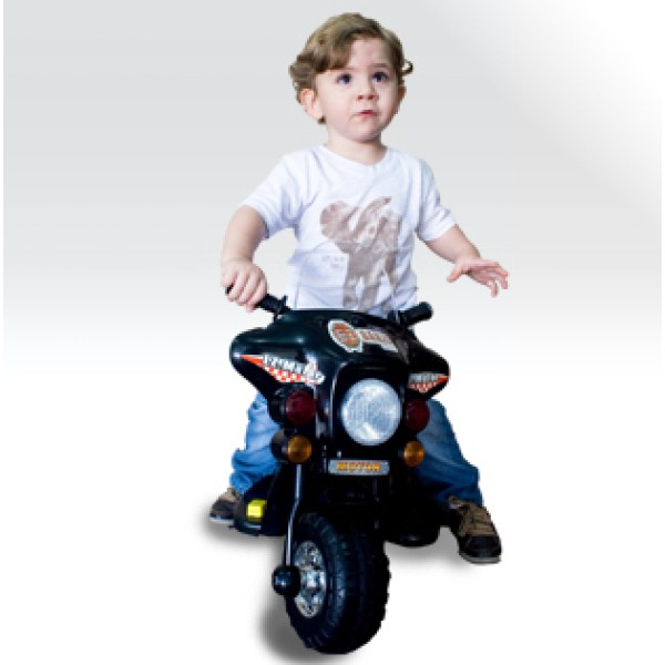 Triciclo Elétrico Infantil BZ Cycle com farol, sons e sirene Brinquedos Elétricos 